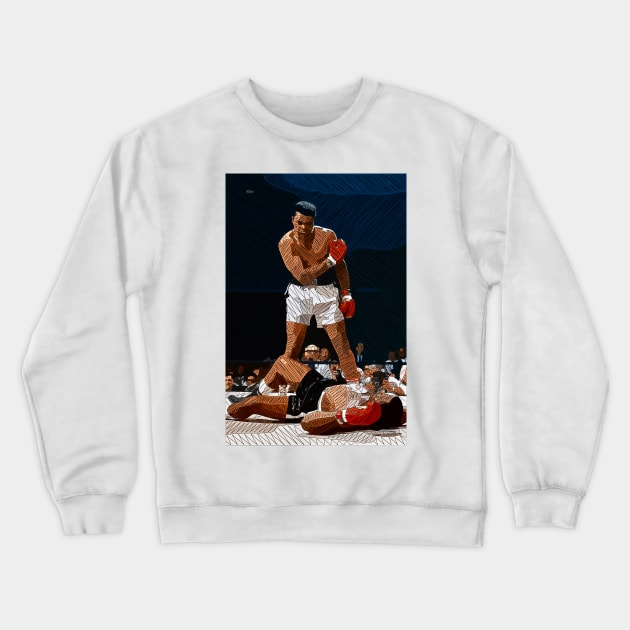 The Iconic Blow Crewneck Sweatshirt by Playful Creatives